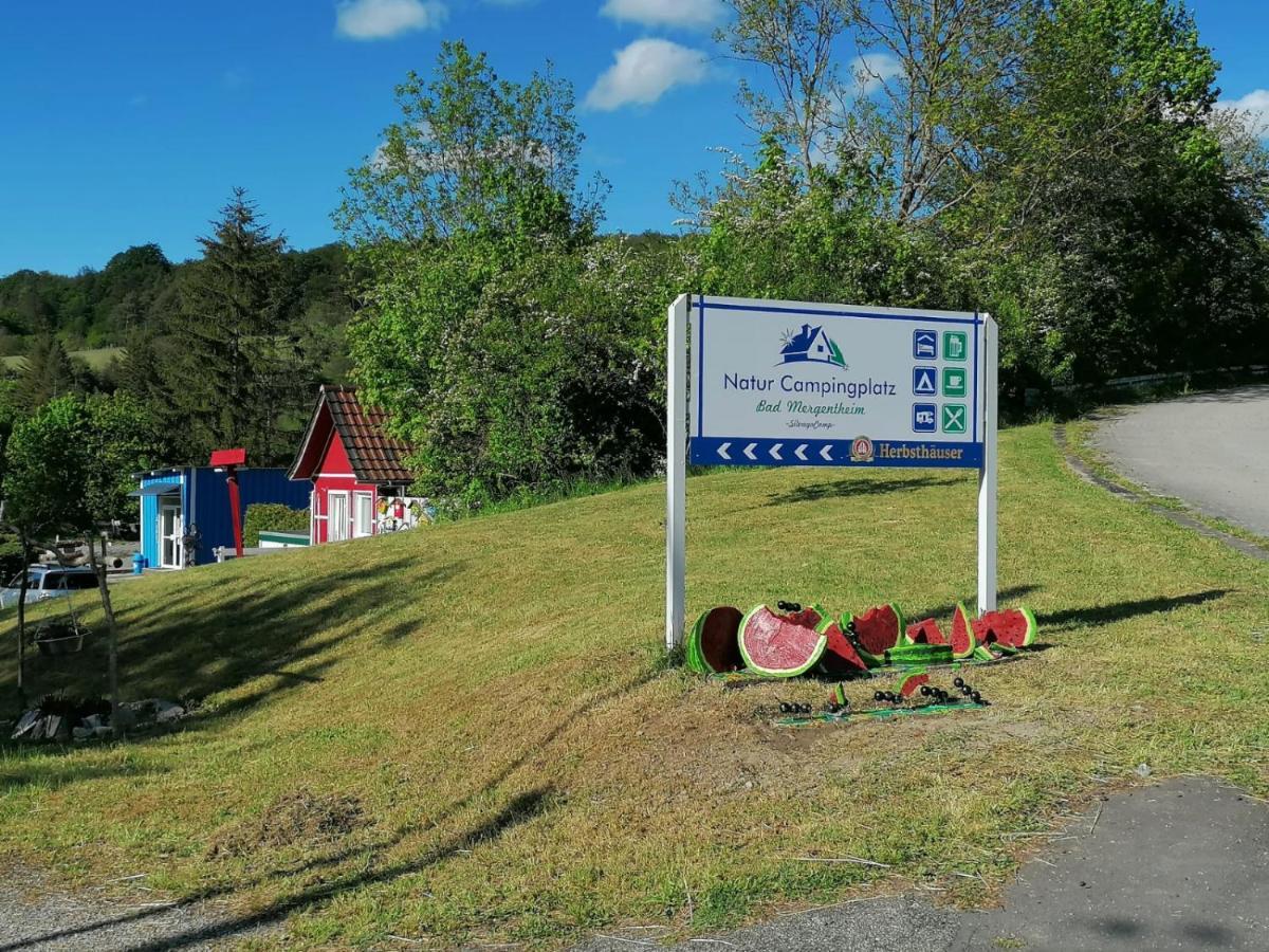 Naturcampingplatz Bad Mergentheim - Ferienwohnungen In Der Natur ภายนอก รูปภาพ